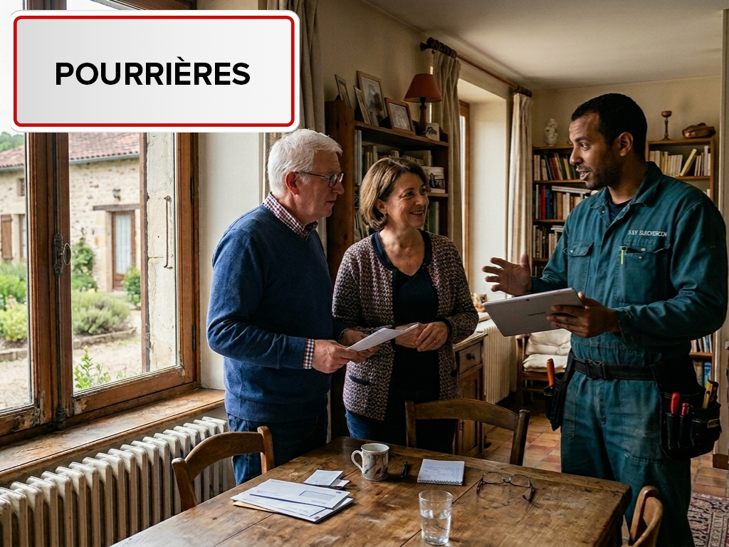 Installation de pompe à chaleur à Pourrières (83910) dans le Var
