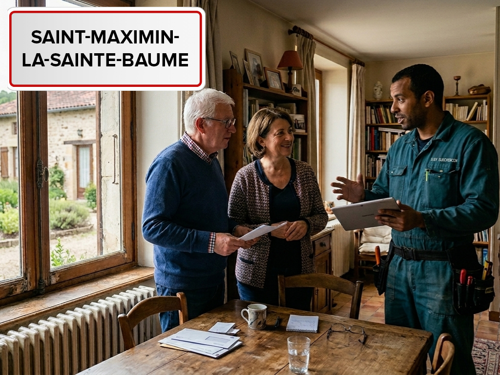 Installation de pompe à chaleur à Saint-Maximin-la-Sainte-Baume (83470) dans le Var