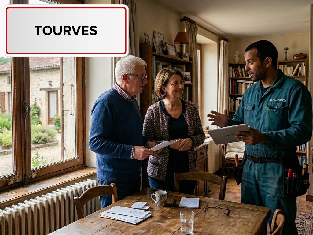 Installation de pompe à chaleur à Tourves (83170) dans le Var